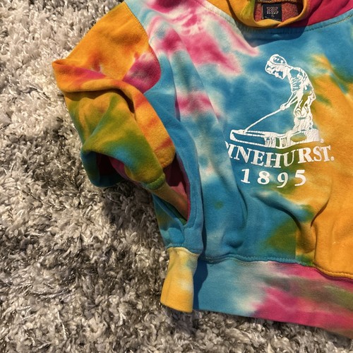 MV Sport Pinehurst Sweatshirt Hoodie Kids Small Multicolor Tie Dye - Picture 4 of 10