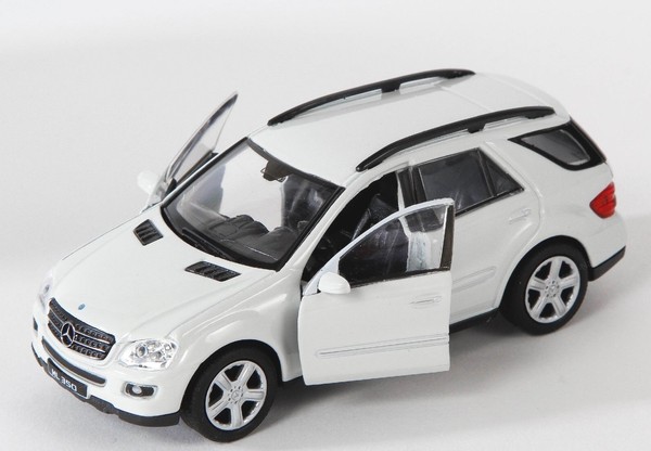 Blitz Versand Mercedes Ml 350 Cream Welly Modell Auto 1:34 - 39 Neu & Ovp 1-image