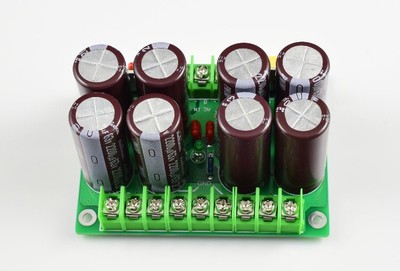DIY HIFI 63V/2200UF*8 Rectifier Filter Power Supply Board KIT For AMPLIFIER 