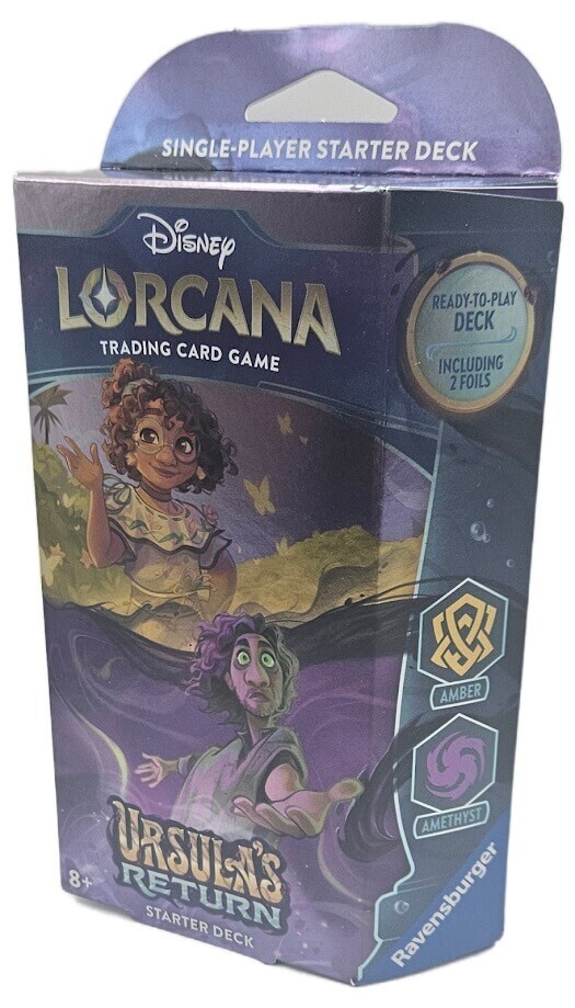 Disney Lorcana TCG: Ursula's Return Sealed Starter Deck - Amber