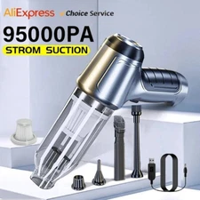Wireless Handheld Car Vacuum Cleaner Wet Dry Strong Suction for Home & Auto