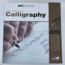 Lettering Calligraphy Kit Art School Set Lettering Enthusiasts by Spice Box