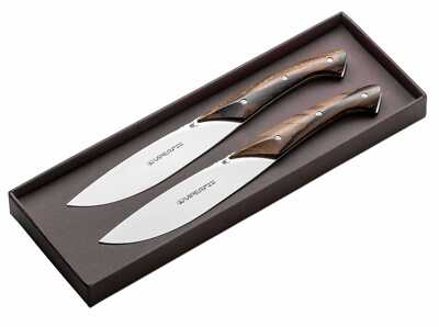 Viper Fiorentina ZI/02 Steakmesser Set Zirikote 2 tlg. Fleischmesser   02VP052