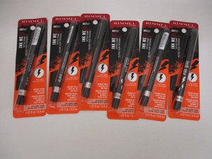 6 RIMMEL INK ME TATTOO STAMP - BOLT SHAPE - #007 BLACK - EXP: 1/21+ JK 5555 | eBay