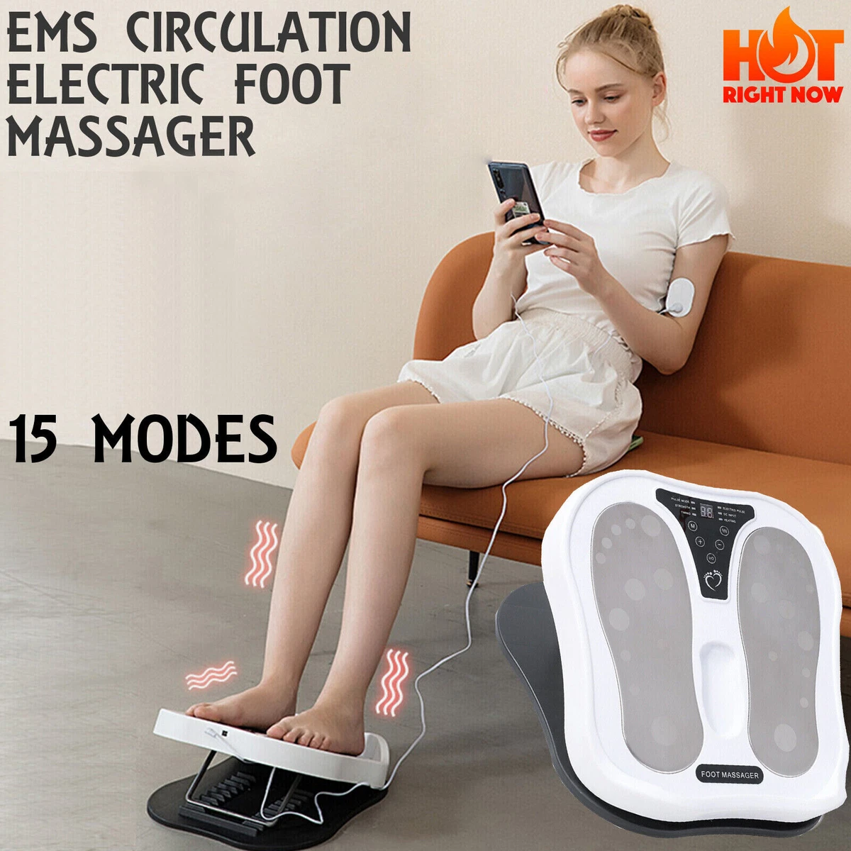 Omega Foot Stimulator with Remote Control