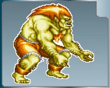 BLANKA Vinyl Decal #3 Car Truck Sticker Street Fighter Sprite Decal