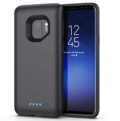 Für Samsung Galaxy S7 / S7 Edge / S9 PLUS kompatibler Akkudeckel Ladegerät Hülle