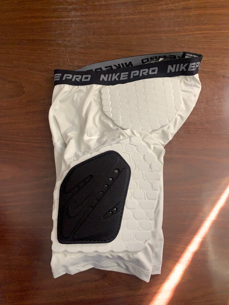Pad Compression Shorts Basketball/ Football Nike Pro Gray/Black