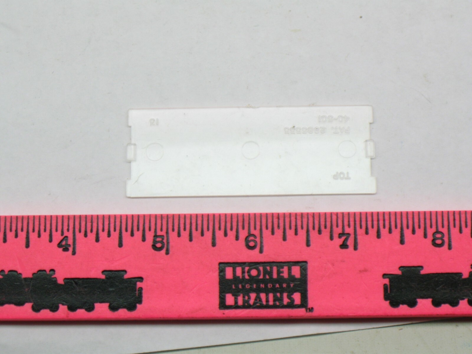 Lionel Part Clear window / cover 4qty eBay