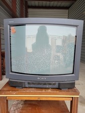 Sony Trinitron CRTV 19" KV-19TS20 For Video Gaming - Working