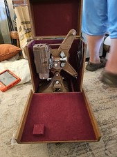 Tested Vintage Working 8MM Keystone K-108 Movie Projector w Original Case
