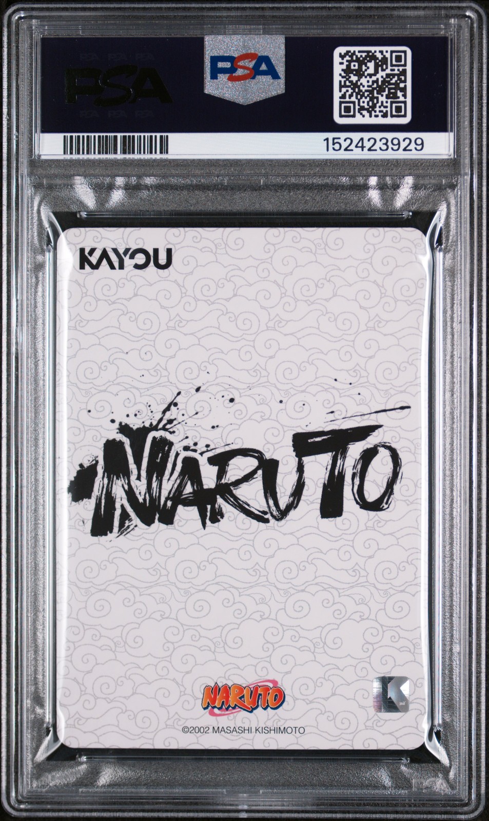 2025 KAYOU NARUTO SMRITI COLLECTIBLE CARD #002L4 SASUKE UCHIHA PSA 10 view 2