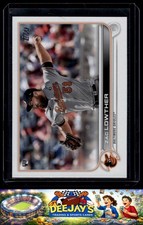 2022 Topps #133 Zac Lowther Gold Star Rookie Baltimore Orioles
