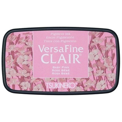 Tsukineko Versafine Clair Pigment Ink Pad - Baby Pink