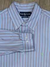 Lauren Ralph Lauren Mens Dress Shirt 16 1/2 32/33 Classic Fit