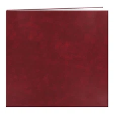 Burgundy 12 Inch Display Album with 10 Top Loading Protectors and 20 Pages