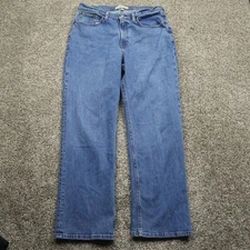 Abercrombie & Fitch Jeans Women's 30/10R Blue Curve Love Baggy Mid Rise 31X29
