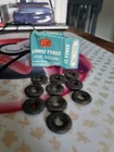Corgi Toys  19 mm Spare Tyre Pack   No. 1452 . vintage. New Old Stock, 10 Tyres