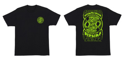 Creature Heshking Relic Mens Streetwear Graphic Tee Skate Reprint S-5XL