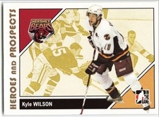 2007-08 In The Game Heroes and Prospects #27 Kyle Wilson Hershey Bears
