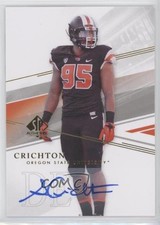 2014 SP Authentic Auto Scott Crichton #33 Auto 7k4