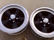 Wheels-rims Pair Cragar Magster 14in X 6in--5 Lug 5in Bolt Pattern Used