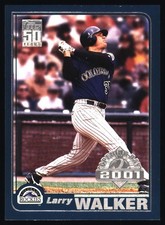2001 Topps Opening Day #135 Larry Walker Colorado Rockies