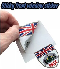 BRDC British Racing Drivers Club Vinyl Sticky Front Decal Classic Motorsport Uk