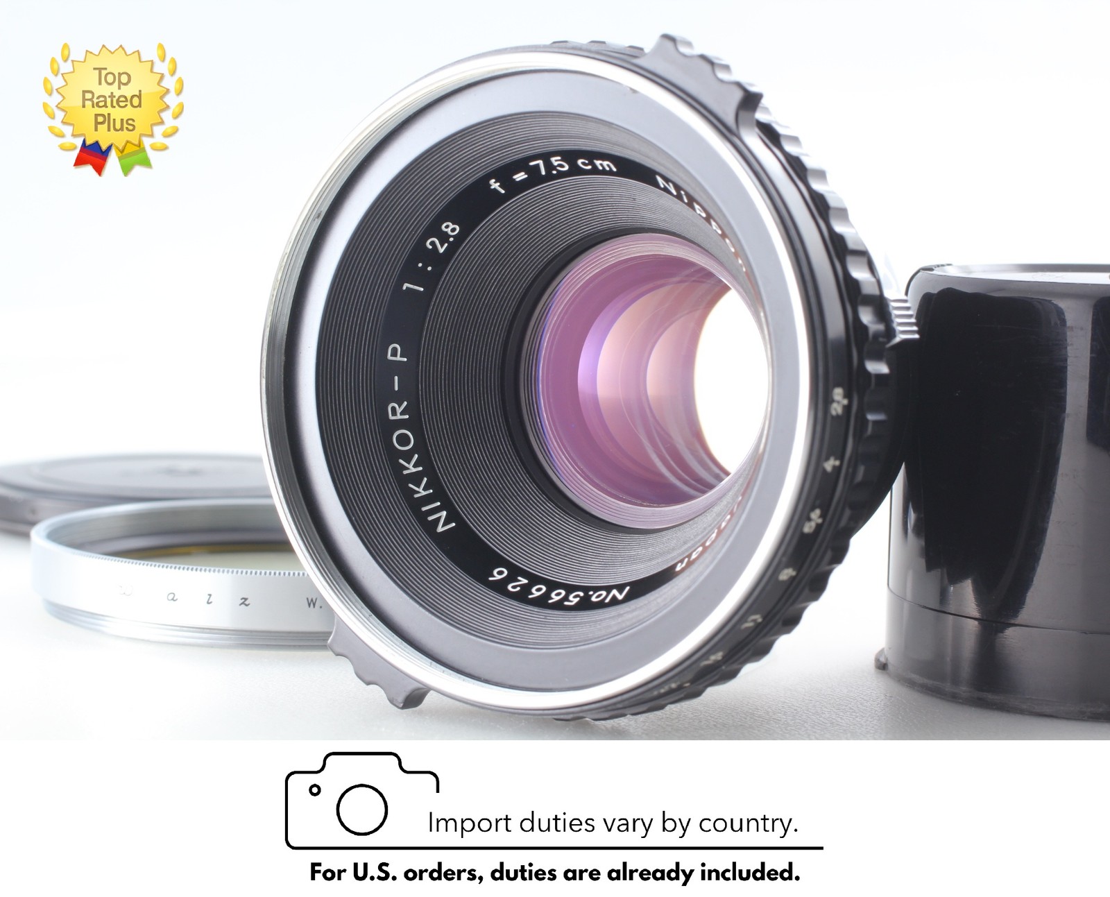 Bronica 75mm vintage camera equipment - eBay listing photo 4