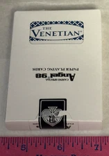 DECK OF BLUE PLAYING CARDS USED AT VENETIAN RESORT & CASINO LAS VEGAS NEVADA