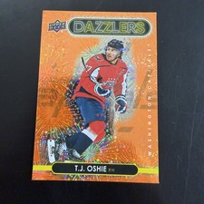 2021-22 Upper Deck Series 2 Dazzlers Orange DZ-98 T.J. Oshie