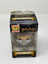 Funko Pocket POP! Harry Potter Albus Dumbledore Keychain DAMAGED BOX SEE PICS