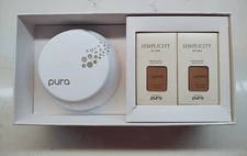 Pura Smart Home Fragrance Diffuser with 2 Coffee Scents NIB