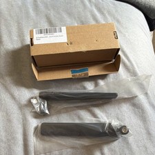 2x Dual-Band WiFi Antennas 2.4/5GHz RP-SMA Black for ASUS RT-AC68U