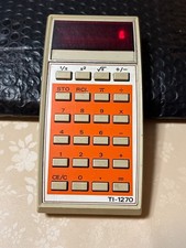 Vintage Texas Instruments TI-1270 Calculator - Tested and Works