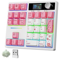 BOYI TD31Pro Gaming Keypad,BT5.0/2.4G/Type-C Wireless Numeric Keypad,RGB HotS...