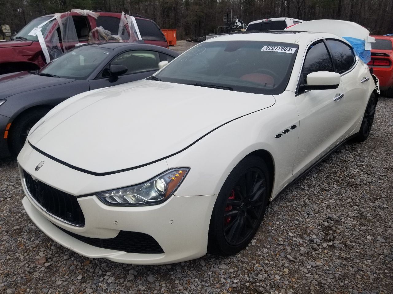 14 2014 MASERATI GHIBLI 3.0L AWD FRONT LOWER CONTROL ARM RIGHT PASSENGER