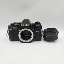 Vintage Minolta X-700 50mm Lens f/1.7 35mm SLR Film Camera Japan UNTESTED 