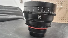 (S) 20mm Rokinon XEEN cine lens. UNTESTED