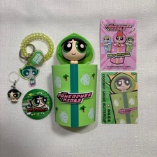 Pop Mart Buttercup Surprise Box Set, Powerpuff Girls, Embroidered Badge, Charm,
