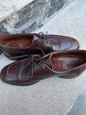Brown Leather Allen Edmonds Burton Made In USA Fine Imported Leather Size 9
