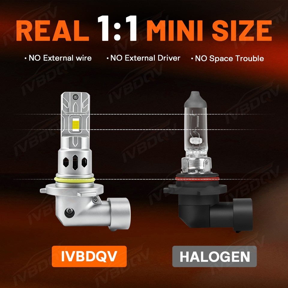For Ram 1500 Classic 2019-2024 LED Headlight High Low Bulbs Kit Replace ...