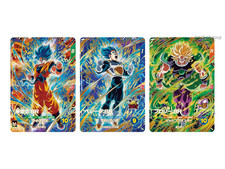 PSL SAIKYO JUMP MAR 2026 Dragon Ball Super Divers Cards Promo Set di 3