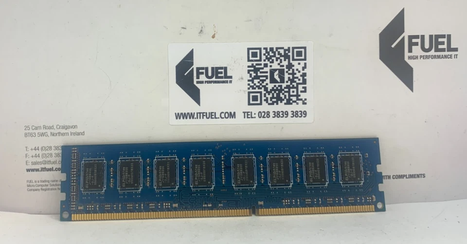 Elpida 2GB DDR3 ram memory module PC3-8500- EBJ21UE8BDF0-AE-F - Image 3 of 3