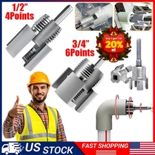 Integrated Internal & External Pipe ThreadingTool, PVC Pipe -Threader Kit
