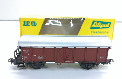Liliput H0 241 Schwenkdachwagen "SBB-CFF" - in OVP # 6642 | Condition: Gebraucht