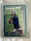 2025 Panini Donruss - Rated Rookie Jaxson Dart #400 Optic Preview Green Velocity