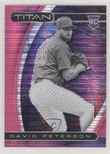 2021 Panini Chronicles Titan Pink Pulsar Prizm David Peterson #15 uk2