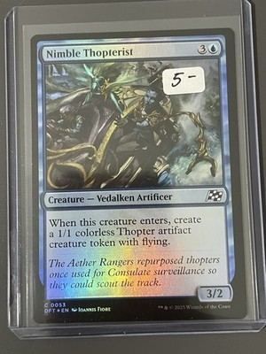 Nimble Thopterist Aetherdrift Foil