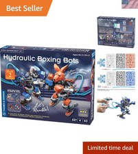 Build & Duel: Hydraulic Boxing Robots STEM Experiment Kit for Young Innovators!